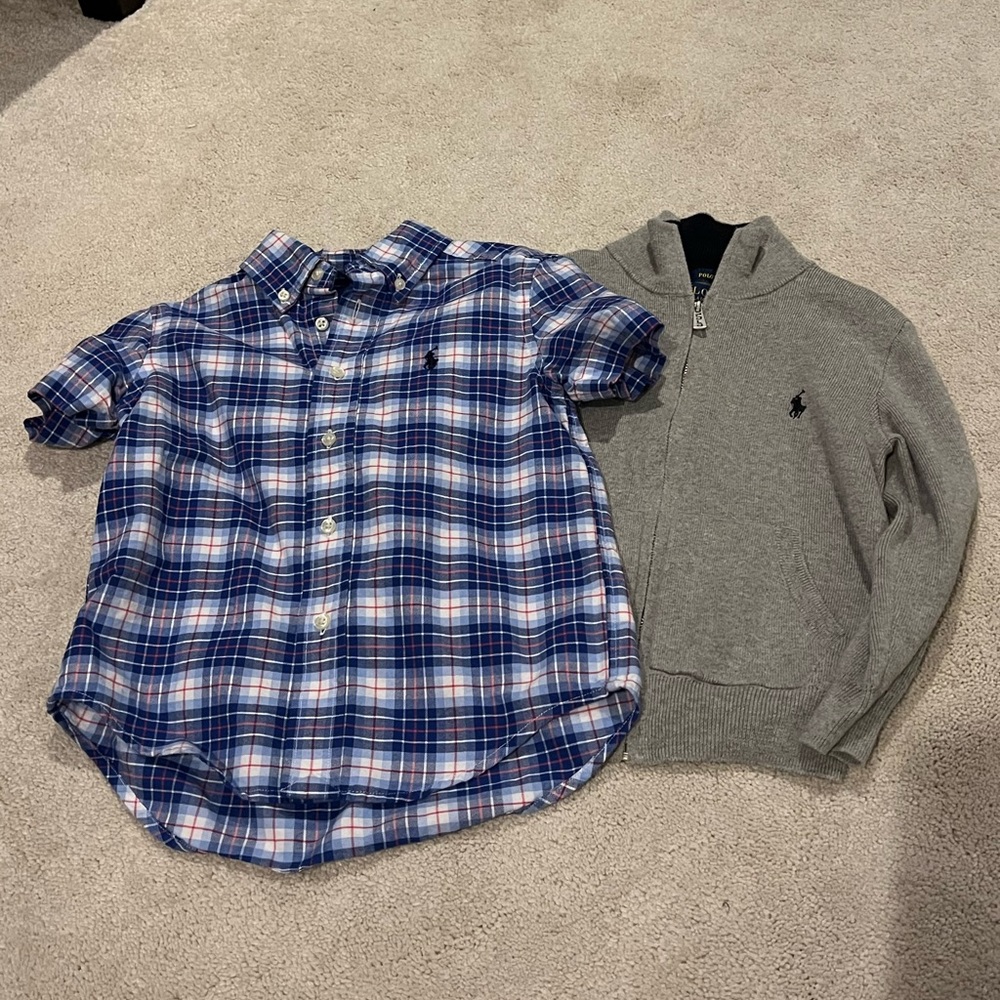 3 Ralph Lauren and one baby Gap
